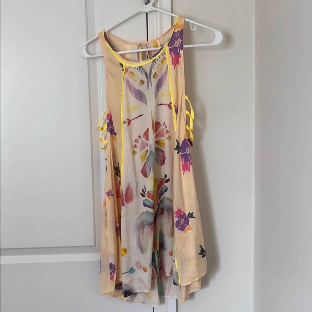 Free People Colorful Tank